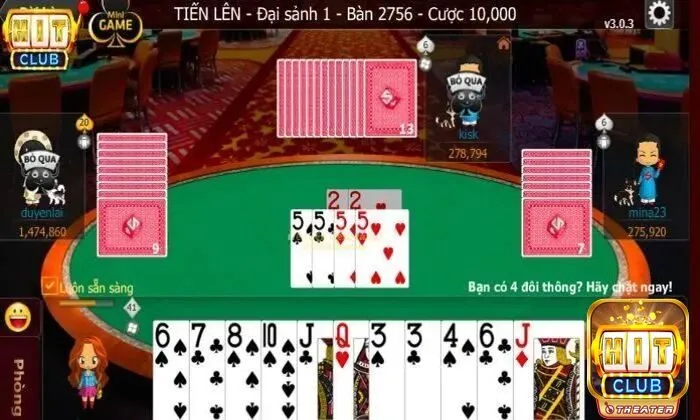 Cách chơi bài chắn Hitclub chi tiết từ A tới Z dễ hiểu nhất 2 Điểm cộng nổi bật của game chắn tại Hitclub